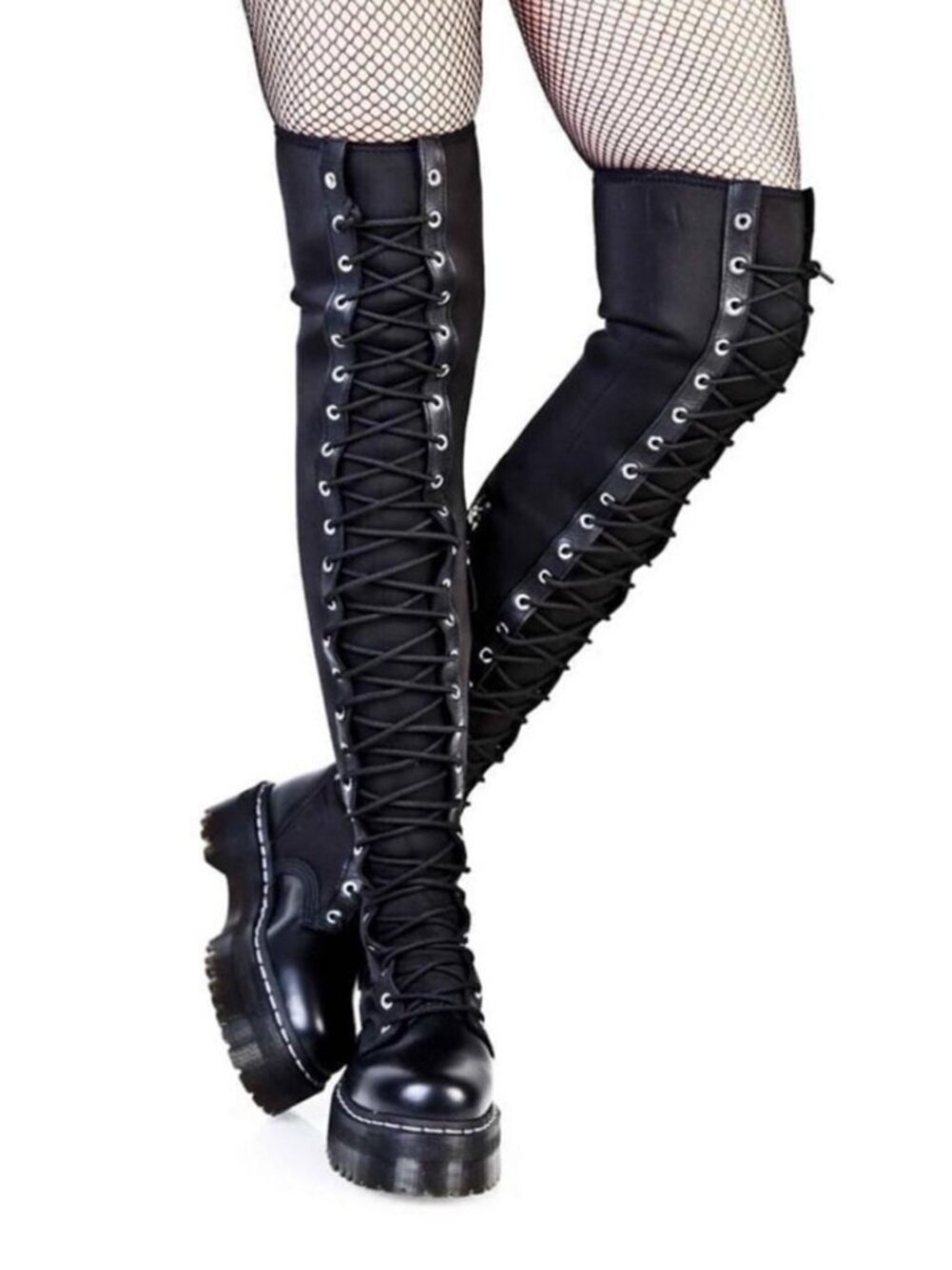 Dr. Martens Agyness Deyn Aggy Tall Thigh High Boots US 9